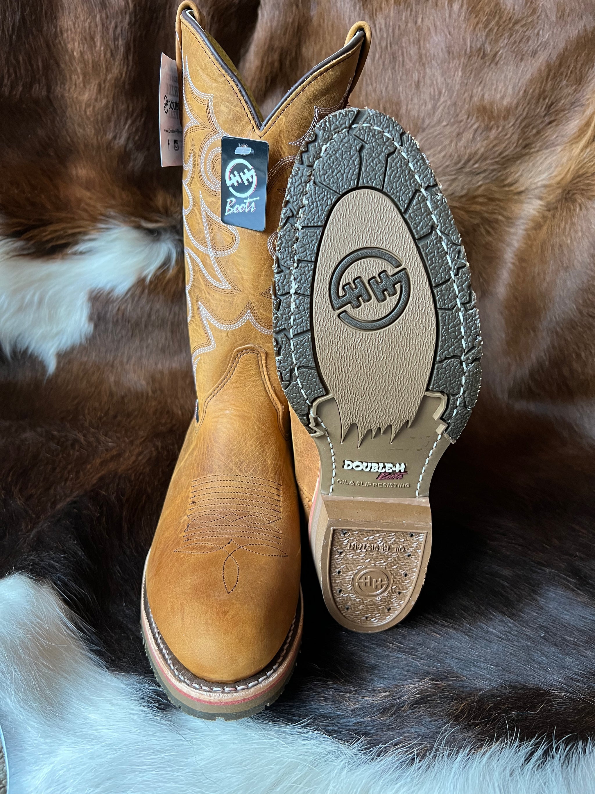 Gel Ice Double H Ice Boots Double H Boots Men's Size 11EE Gel Ice